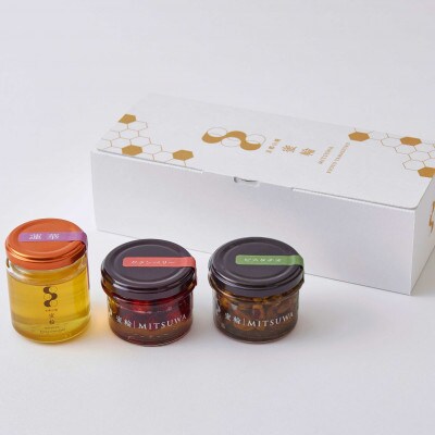 京都産はちみつとはちみつ漬けナッツ　ギフトBOX　B