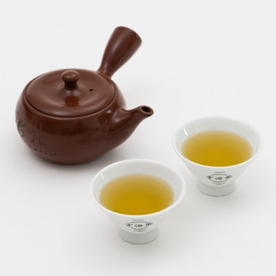 京都宇治茶　奥西緑芳園のこだわりお茶飲み比べセット。煎茶・玉露茎茶・茎ほうじ茶・ほうじ茶・玄米茶