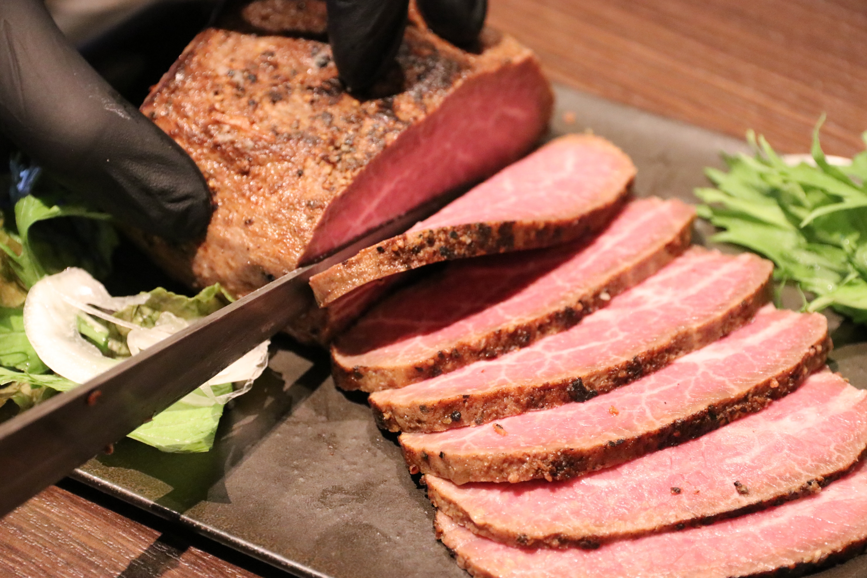 国産牛ローストビーフ 250g×5 国産牛肉 オードブルや惣菜、食卓のおかずに【冷凍】京都