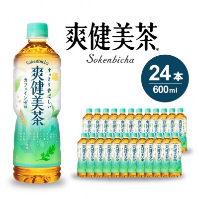 爽健美茶 600mlPET 24本セット[014-010]