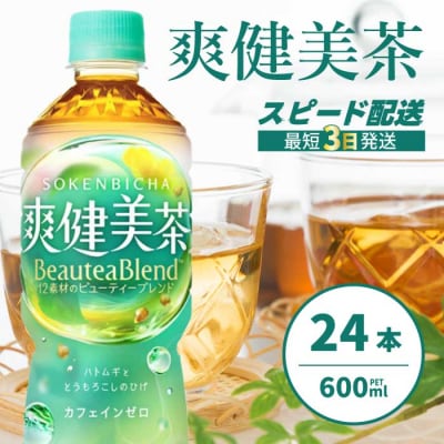 爽健美茶 PET 600ml×24本 [014-010]