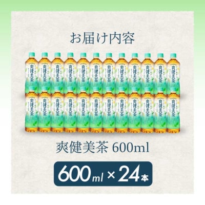 爽健美茶 PET 600ml×24本 [014-010]