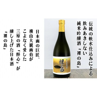 醉心 限定酒「裸の島」「宿禰島」ギフトセット(各720ml)[020-003]