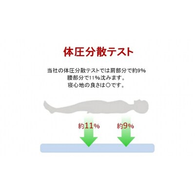 CLOTH MATTO タイプB シングル 硬め(100cm×200cm×6cm)[016-109]