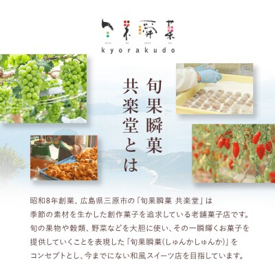 【冬季限定】共楽堂の柿中柚香(6個入)[018-006]