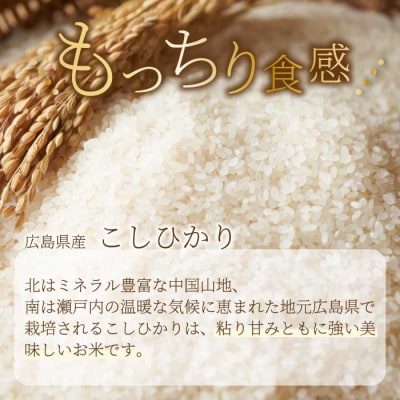 【3ヶ月定期便】ほたる米「大和の里」広島こしひかり 5kg [066-002]