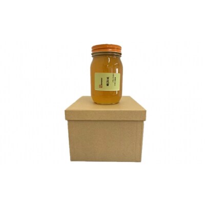 【国産　天然蜂蜜】はちみつ　日本みつばち 百花蜜 500g たれ蜜製法[108-001]
