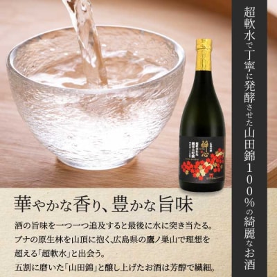 日本酒 純米大吟醸 「醉心 超軟水 仕込」720ml ×1本 醉心山根本店[020-005]