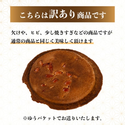 【第20回全国菓子博内閣大臣賞受賞】《訳あり》三万石名城焼 7枚[192-006]