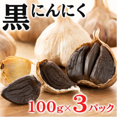 黒にんにく 100g×3パック セット [118-002]
