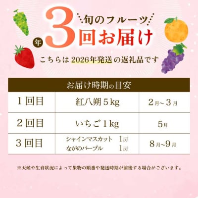【年3回定期便】瀬戸内の恵みがいっぱい!＜訳あり＞人気の厳選フルーツ定期便 [T08]