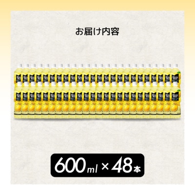 ミニッツメイド ゼロシュガーレモネード 600ml PET×48本 [014-110]