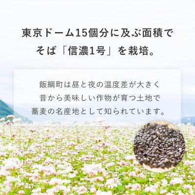 生そば( 半生 ) 6食セット そばつゆ付