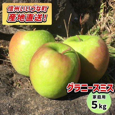 【訳あり】 りんご グラニースミス 家庭用 5kg