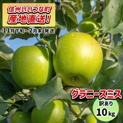 【訳あり】 りんご グラニースミス 11月下旬から2月末 10kg