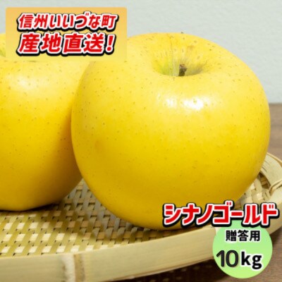 りんご シナノゴールド 10月下旬より順次発送 贈答用 10kg