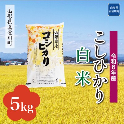 令和6年産 真室川町 コシヒカリ [白米] 5kg(5kg×1袋)