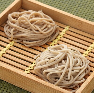京蕎麦　丹波ノ霧　焙煎粗挽きそばセットB