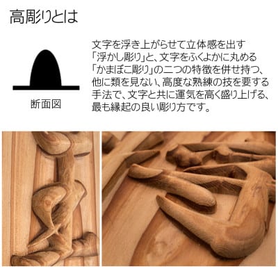 木製高彫り飾り駒(将棋駒)(8.3寸)