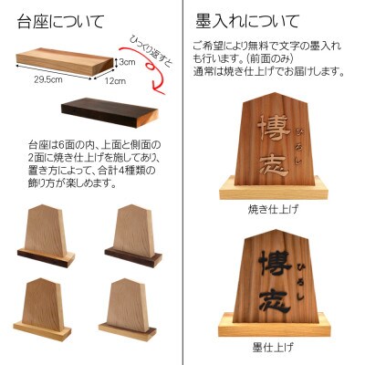 木製浮かし彫り飾り駒(命名)(8.3寸)