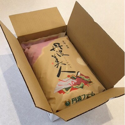 【毎月定期便】 京都府産コシヒカリ　丹波美人(白米)5kg 全6回