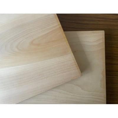 いちょうのまな板　約48×30×3cm