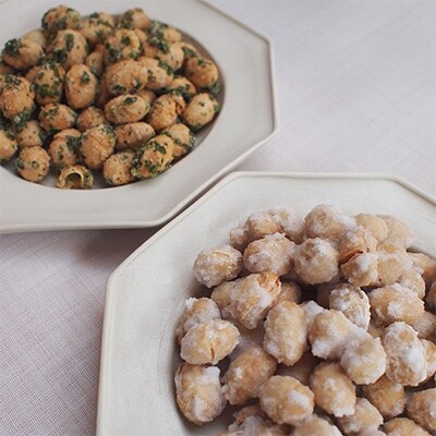 福知山産 鬼っこお豆(大豆菓子)しょっぱいの&甘いの 各2箱