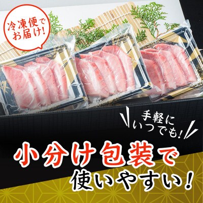 天然 本まぐろ 赤身&トロ身 二種盛り 解凍レシピ付