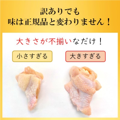 【生活応援返礼品 訳あり】小分け【京都府産 京丹波あじわいどり】手羽元 360g×20袋 7.2kg