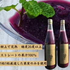 【緊急支援 訳あり】京都・三和ぶどうジュース【樹上完熟!ストレート果汁100%!】720ml&times;2本