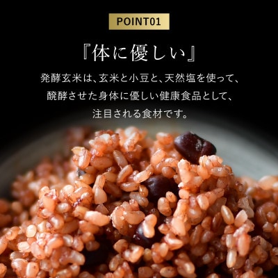丹波産　発酵玄米セット(コシヒカリ玄米3kgと丹波大納言200g)