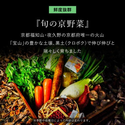 【毎月定期便】鮮度抜群「京野菜」食べきりサイズ詰合せ(6～7品目)【京都府福知山市】全6回