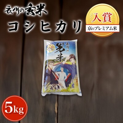 衣川の男米コシヒカリ 玄米 5kg【京都府福知山市】