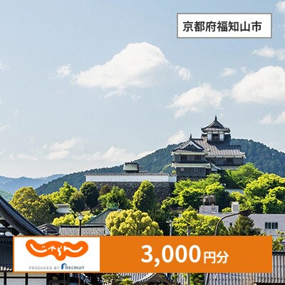 【じゃらんふるさと納税クーポン】 京都府福知山市でつかえる3,000円 クーポン