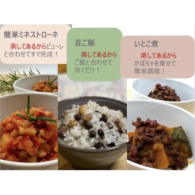 豊かな味わい岩手県産ふっくらこ豆セット 8パック　合計770g
