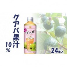 沖縄ボトラーズのグアバ果汁10%　24本入り