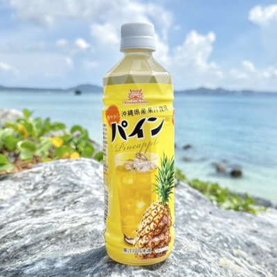 沖縄ボトラーズのパインジュース 500ml×24本