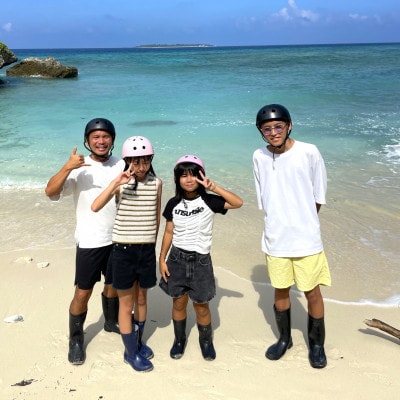美ら海水族館からすぐ!海と森の贅沢バギー体験 大人2名様 小人1名様 60分コース