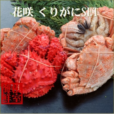 【北海道根室産】花咲ガニとクリガニの食べ比べ A-57041
