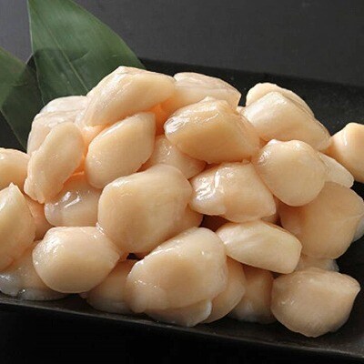 【北海道根室産】いくら醤油漬80g×4P、お刺身帆立貝柱600g C-42079