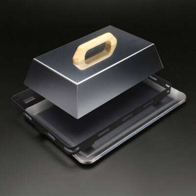 イワタニ 炙りやⅡ 炙りや 専用 極厚鉄板 4.5mm 五徳 蒸し焼き蓋付き 【841】