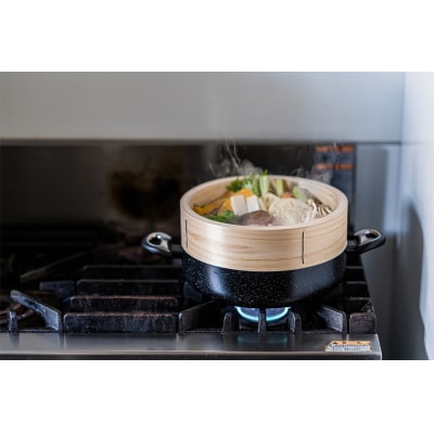 曲物工房清水　中華セイロ　21センチ　身と蓋のセット 【981】