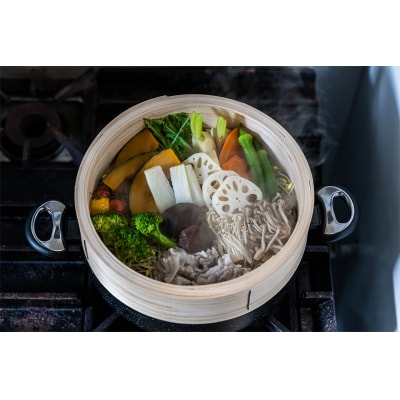 曲物工房清水　中華セイロ　21センチ　身 【985】