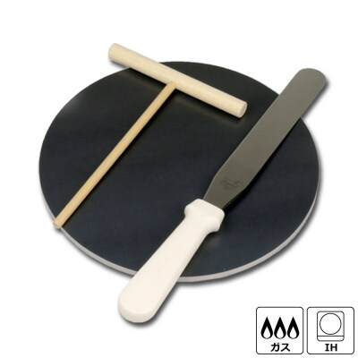 ZEOOR クレープメーカー 直径25cm IH対応 CR60-12P【1055】