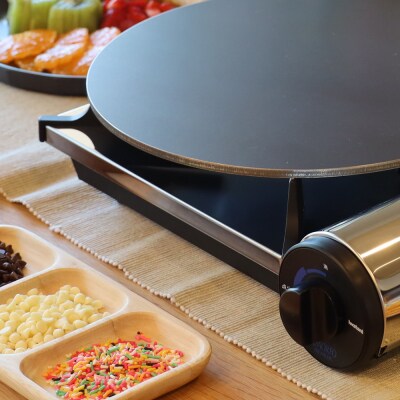 ZEOOR クレープメーカー 直径30cm IH対応 CR60-13P【1056】