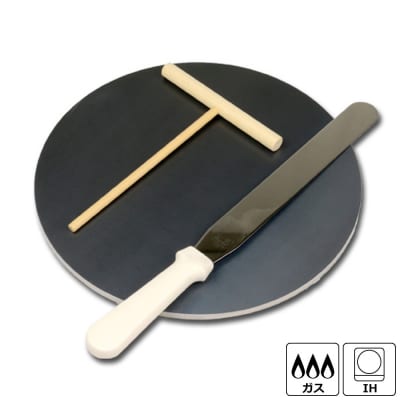 ZEOOR クレープメーカー 直径33cm IH対応 CR60-55P【1057】