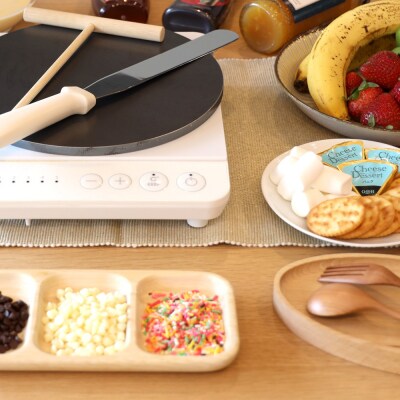 ZEOOR クレープメーカー 直径26cm IH対応 CR60-52P【1058】