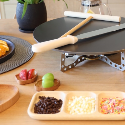 ZEOOR クレープメーカー 直径35cm IH対応 CR60-14P【1059】