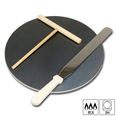 ZEOOR クレープメーカー 直径35cm IH対応 CR60-14P【1059】