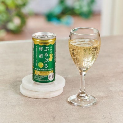 白鶴 ぷるぷる梅酒 190ml 缶×30本 1ケース【1087】
